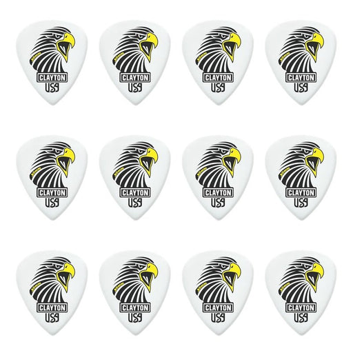 Clayton Acetal Eagle Sharp Standard Guitar Picks (0.80mm) - 12pk (CLASAS80) - Gsus4