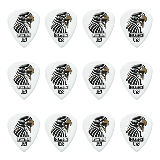 Clayton Acetal Eagle Sharp Standard Guitar Picks (1.00mm) - 12pk (CLASAS100) - Gsus4