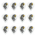 Clayton Acetal Eagle Sharp Standard Guitar Picks (1.26mm) - 12pk (CLASAS126) - Gsus4
