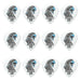 Clayton Acetal Eagle Sharp Teardrop Guitar Picks (0.50mm) - 12pk (CLASAST50) - Gsus4