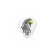 Clayton Acetal Eagle Sharp Teardrop Guitar Picks (0.80mm) - 12pk (CLASAST80) - Gsus4