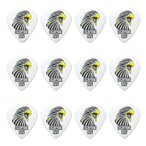 Clayton Acetal Eagle Sharp Teardrop Guitar Picks (0.80mm) - 12pk (CLASAST80) - Gsus4