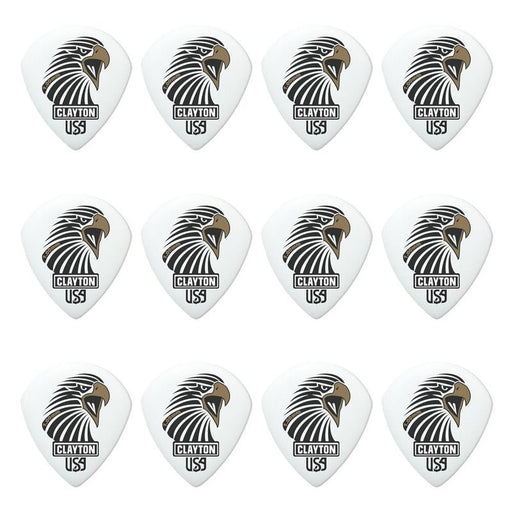 Clayton Acetal Eagle Sharp Teardrop Guitar Picks (1.00mm) - 12pk (CLASAST100) - Gsus4