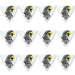 Clayton Acetal Eagle Sharp Triangle Guitar Picks (0.80mm) - 12pk (CLASART80) - Gsus4