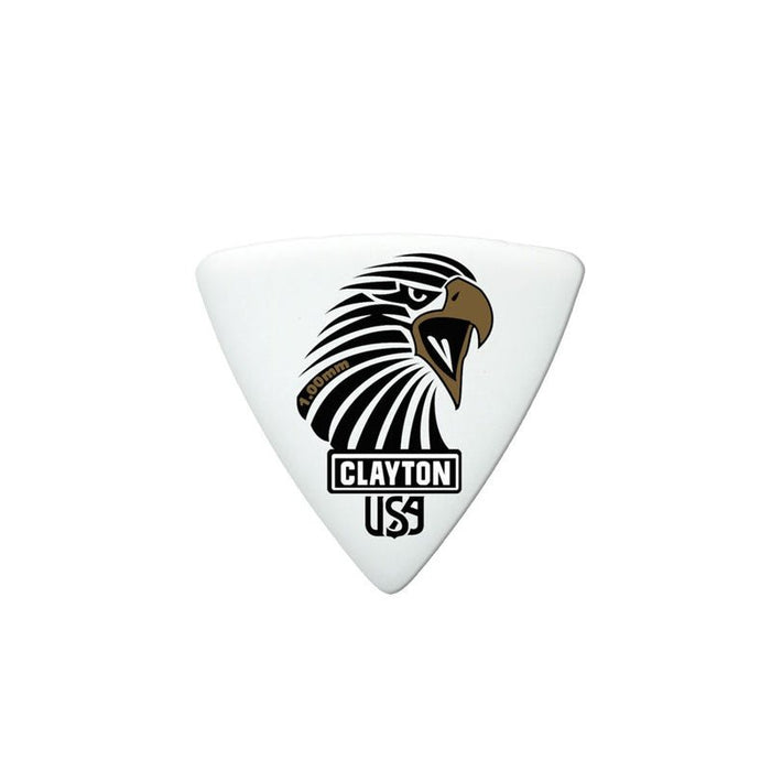 Clayton Acetal Eagle Sharp Triangle Guitar Picks (1.00mm) - 12pk (CLASART100) - Gsus4