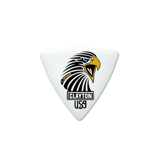 Clayton Acetal Eagle Sharp Triangle Guitar Picks (1.26mm) - 12pk (CLASART126) - Gsus4