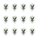 Clayton Acetal Eagle Small Teardrop Guitar Picks (0.63mm) - 12pk (CLAST63) - Gsus4