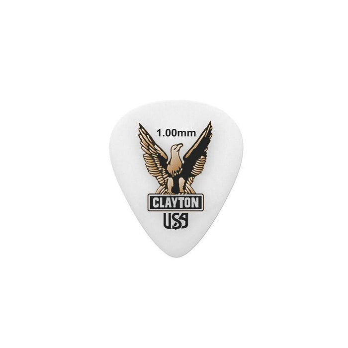 Clayton Acetal Eagle Standard Guitar Picks (1.00mm) - 12pk (CLAS100) - Gsus4