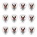 Clayton Acetal Eagle Standard Guitar Picks (1.26mm) - 12pk (CLAS126) - Gsus4