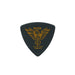 Clayton Black Raven Rounded Triangle Guitar Picks (1.26mm) - 12pk (CLABRT126) - Gsus4