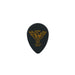Clayton Black Raven Small Teardrop Guitar Picks (0.63mm) - 12pk (CLABST63) - Gsus4