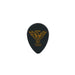 Clayton Black Raven Small Teardrop Guitar Picks (1.00mm) - 12pk (CLABST100) - Gsus4
