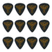 Clayton Black Raven Standard Guitar Picks (0.50mm) - 12pk (CLABS50) - Gsus4