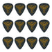 Clayton Black Raven Standard Guitar Picks (1.26mm) - 12pk (CLABS126) - Gsus4