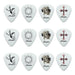 Clayton Christian Standard Guitar Picks (0.80mm) - 12pk (CLACS80) - Gsus4