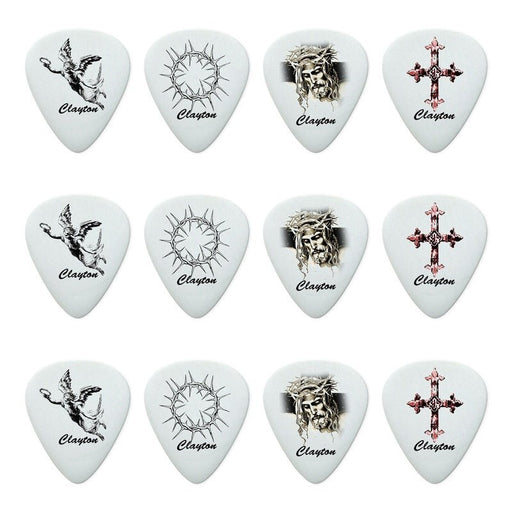 Clayton Christian Standard Guitar Picks (1.00mm) - 12pk (CLACS100) - Gsus4