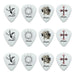 Clayton Christian Standard Guitar Picks (1.00mm) - 12pk (CLACS100) - Gsus4