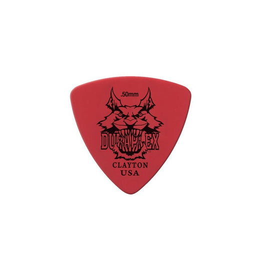 Clayton Duraplex Rounded Triangle Guitar Picks (0.50mm) - 12pk (CLADXRT50) - Gsus4