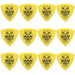 Clayton Duraplex Rounded Triangle Guitar Picks (0.73mm) - 12pk (CLADXRT73) - Gsus4