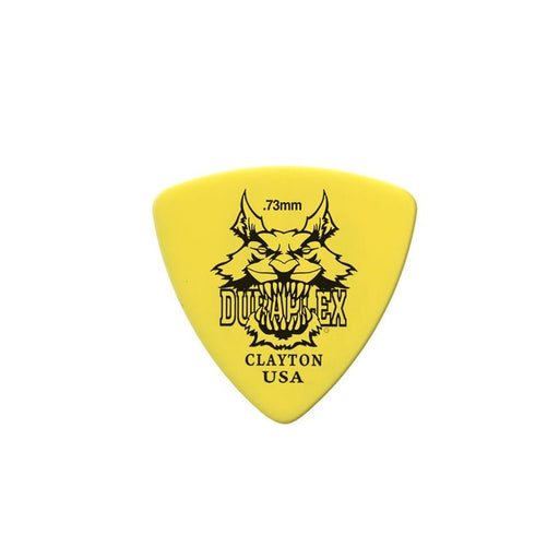 Clayton Duraplex Rounded Triangle Guitar Picks (0.73mm) - 12pk (CLADXRT73) - Gsus4