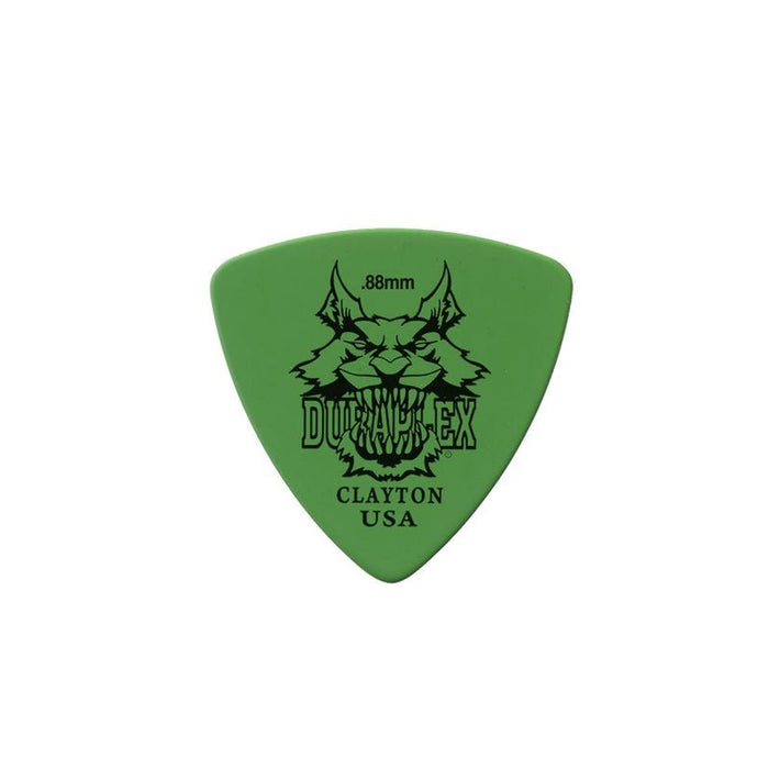 Clayton Duraplex Rounded Triangle Guitar Picks (0.88mm) - 12pk (CLADXRT88) - Gsus4
