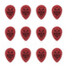 Clayton Duraplex Small Teardrop Guitar Picks (0.50mm) - 12pk (CLADXST50) - Gsus4