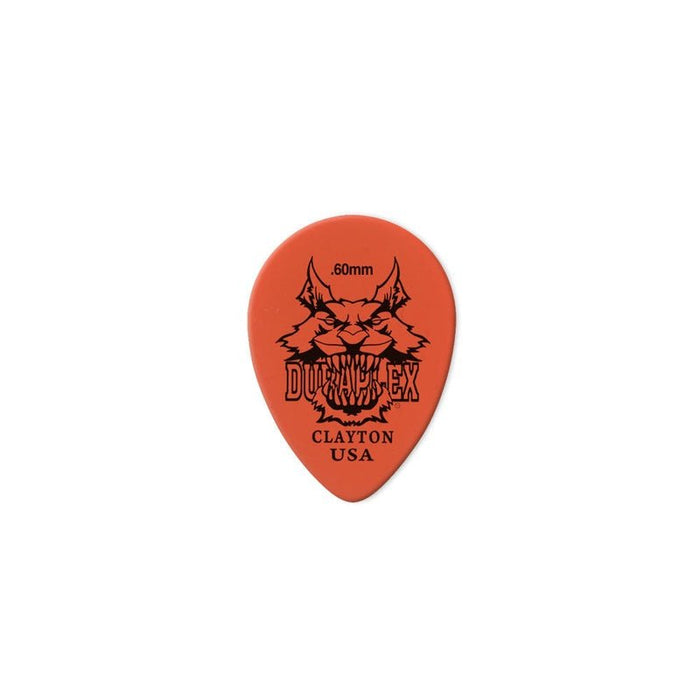 Clayton Duraplex Small Teardrop Guitar Picks (0.60mm) - 12pk (CLADXST60) - Gsus4