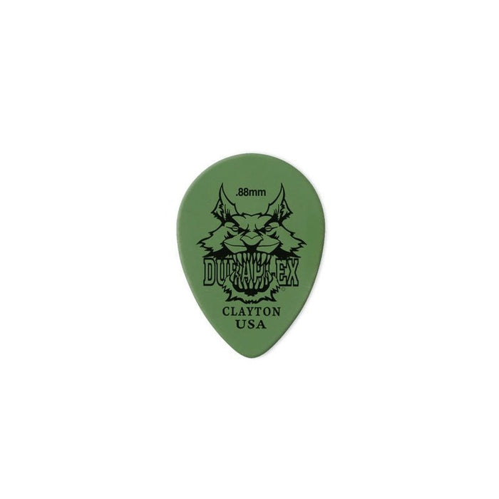 Clayton Duraplex Small Teardrop Guitar Picks (0.88mm) - 12pk (CLADXST88) - Gsus4