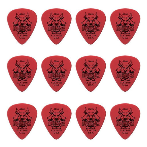 Clayton Duraplex Standard Guitar Picks (0.50mm) - 12pk (CLADXS50) - Gsus4