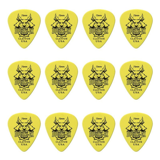Clayton Duraplex Standard Guitar Picks (0.73mm) - 12pk (CLADXS73) - Gsus4