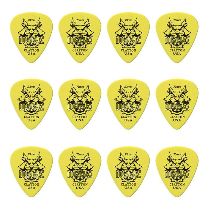 Clayton Duraplex Standard Guitar Picks (0.73mm) - 12pk (CLADXS73) - Gsus4