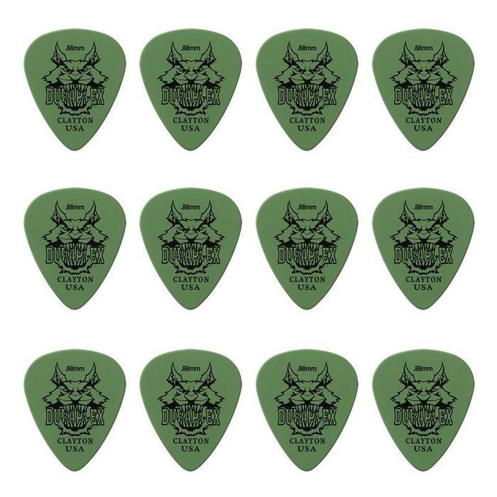 Clayton Duraplex Standard Guitar Picks (0.88mm) - 12pk (CLADXS88) - Gsus4