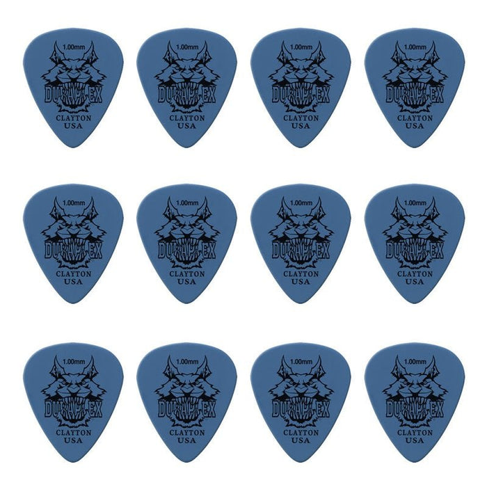 Clayton Duraplex Standard Guitar Picks (1.00mm) - 12pk (CLADXS100) - Gsus4