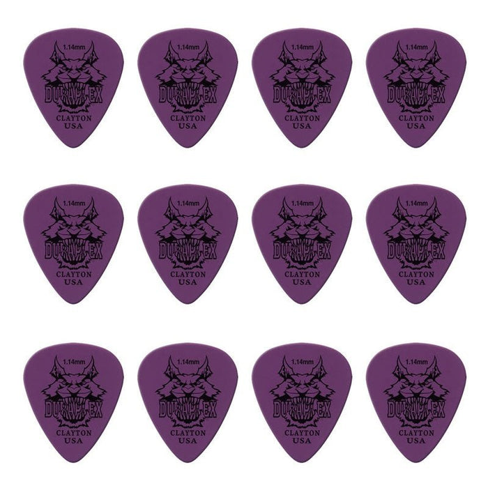 Clayton Duraplex Standard Guitar Picks (1.14mm) - 12pk (CLADXS114) - Gsus4