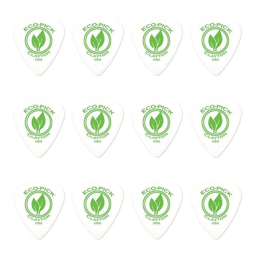 Clayton Eco Picks Standard Guitar Picks (Medium) - 12pk (CLAECOM) - Gsus4