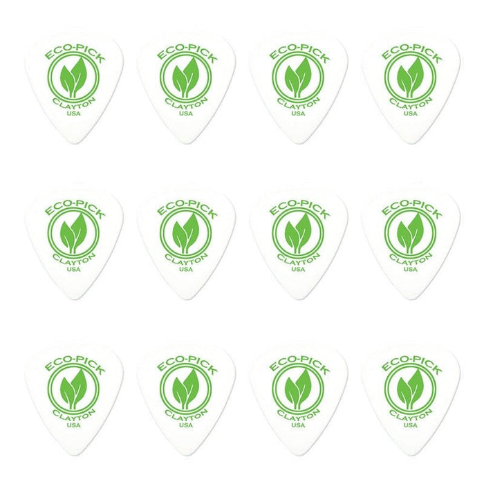 Clayton Eco Picks Standard Guitar Picks (Medium) - 12pk (CLAECOM) - Gsus4