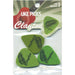Clayton Felt Ukulele Picks with Leaf Design - 3pk (CLAUKL3) - Gsus4