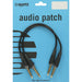 Klotz AB-JJ0030 Balanced TRS Patch Cables 30cm Straight / Straight 2 Pack