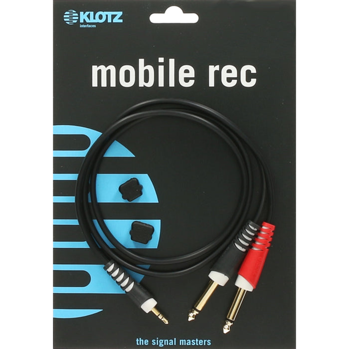 Klotz AY5-0300 Mini Jack to Dual Jack Y Cable 3m