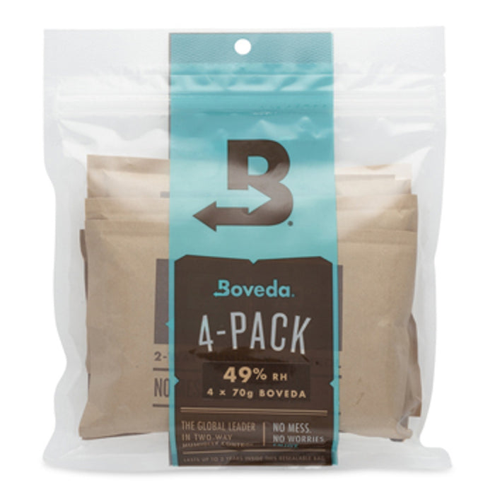 Boveda B49-70-4P 49% RH Size 70 Humidity Refill Packs - 4 Pack