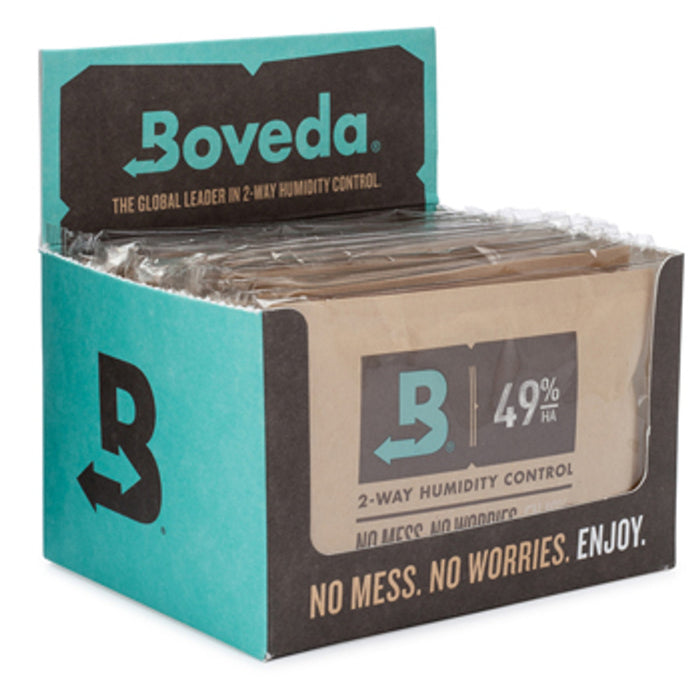 Boveda B49HA-40-OWC 49% RH High-Absorbency Size 40 Humidity Packs - Carton of 12