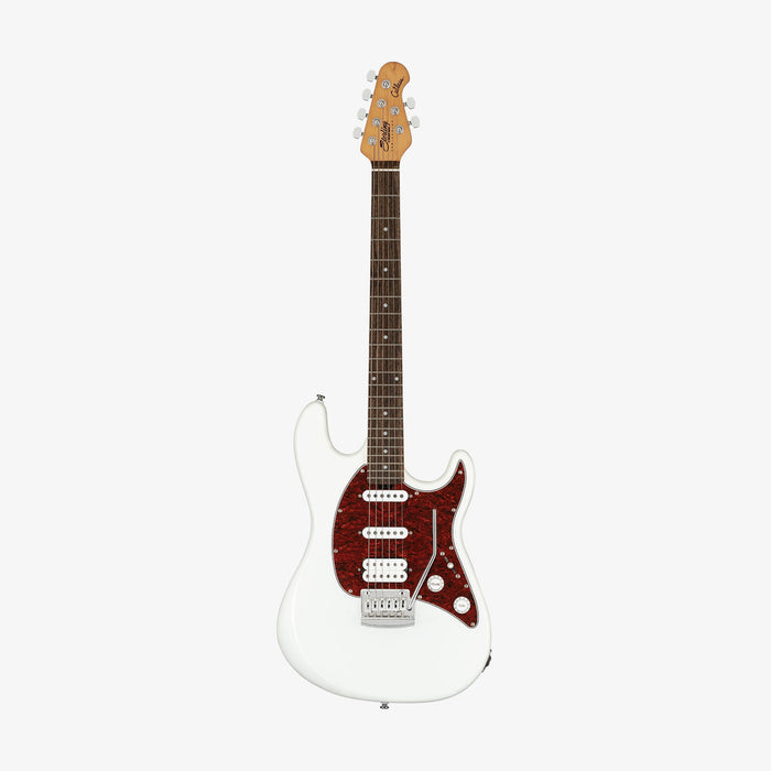 Sterling by Music Man CT30CHSS-OWH-L1 Cutlass Classic HSS Electric Guitar - Olympic White
