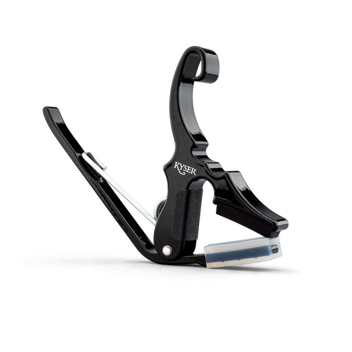 Kyser KG3BA Quick-Change Short Cut Partial Guitar Capo Black