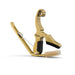 Kyser KG3GA Quick-Change Short Cut Partial Guitar Capo Gold
