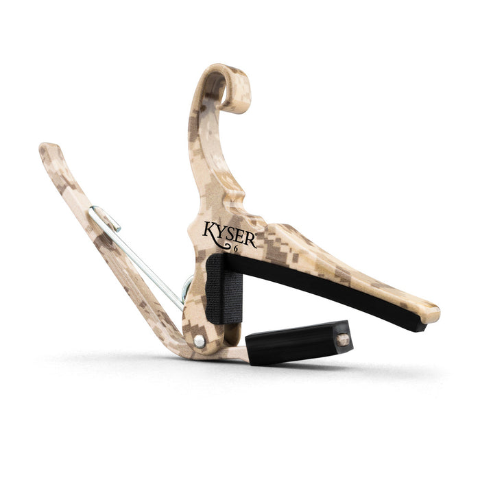 Kyser KG6G4V2A Quick-Change Acoustic Guitar Capo Desert Camo