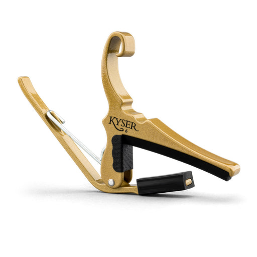 Kyser KG6GA Quick-Change Acoustic Guitar Capo Gold