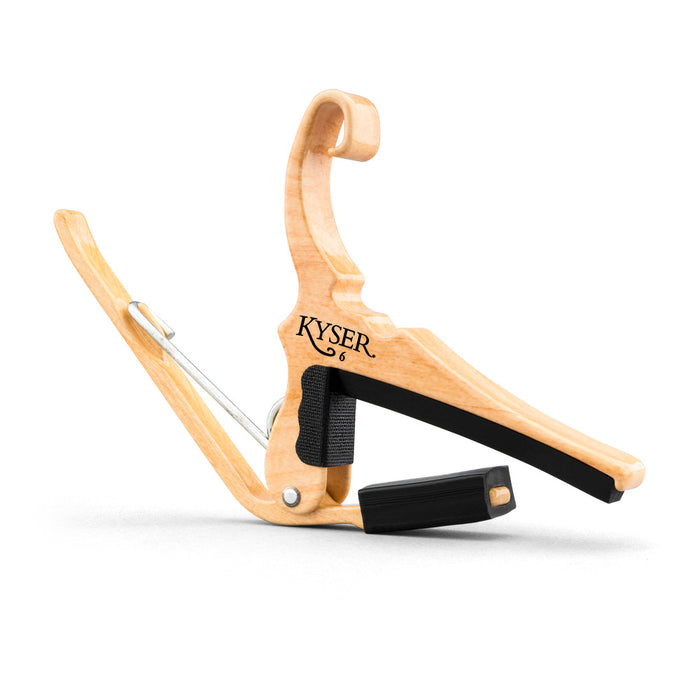 Kyser KG6MA Quick-Change Acoustic Guitar Capo Maple