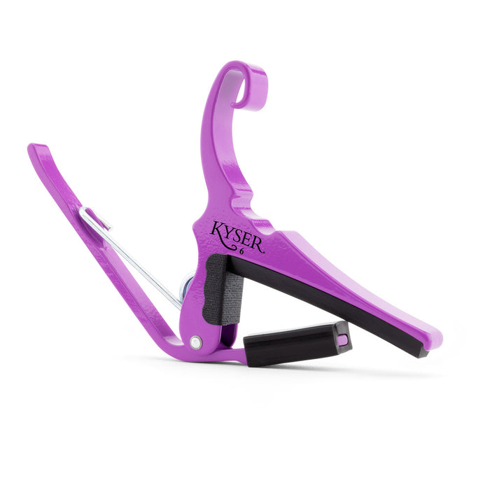 Kyser KG6PRNA Quick-Change Acoustic Guitar Capo Purple Rain