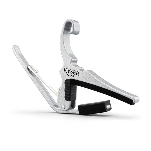 Kyser KG6SA Quick-Change Acoustic Guitar Capo Silver