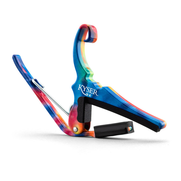 Kyser KG6TDA Quick-Change Acoustic Guitar Capo Tie Dye